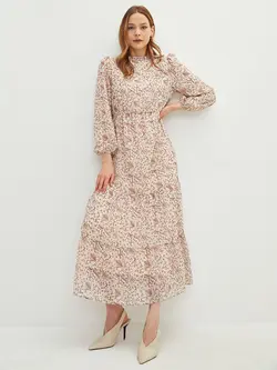 پیراهن سایز بزرگ زنانه سفید السی وایکیکی