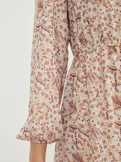 پیراهن سایز بزرگ زنانه سفید السی وایکیکی