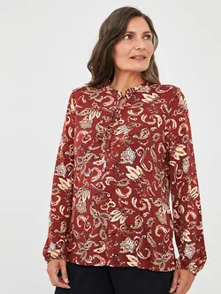 بلوز سایز بزرگ زنانه اجری السی وایکیکی