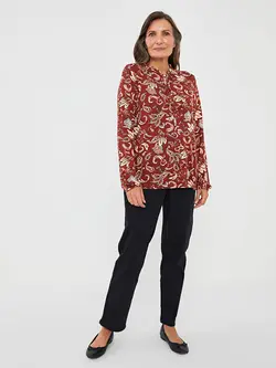 بلوز سایز بزرگ زنانه اجری السی وایکیکی