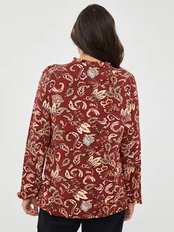 بلوز سایز بزرگ زنانه اجری السی وایکیکی