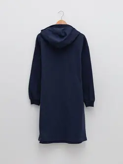 پیراهن سایز بزرگ زنانه سرمه ای السی وایکیکی