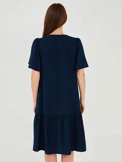 پیراهن سایز بزرگ زنانه نیلی السی وایکیکی