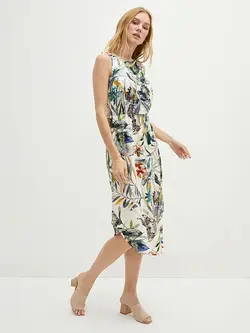 پیراهن سایز بزرگ زنانه سفید السی وایکیکی