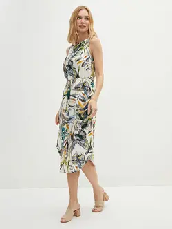 پیراهن سایز بزرگ زنانه سفید السی وایکیکی