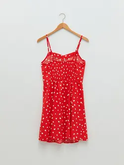 پیراهن سایز بزرگ زنانه مرجانی السی وایکیکی