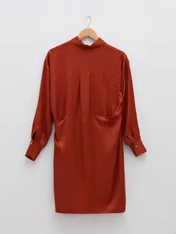 پیراهن سایز بزرگ زنانه دارچینی السی وایکیکی