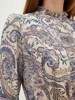 پیراهن سایز بزرگ زنانه سفید السی وایکیکی