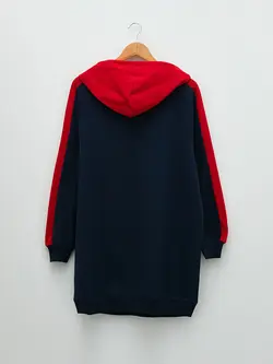 پیراهن سایز بزرگ زنانه سرمه ای السی وایکیکی