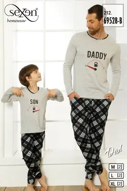 تی شرت و شلوار راحتی مردانه سایز نرمال خاکستری سکسن