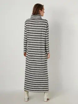 پیراهن سایز بزرگ زنانه آنتراسیت السی وایکیکی