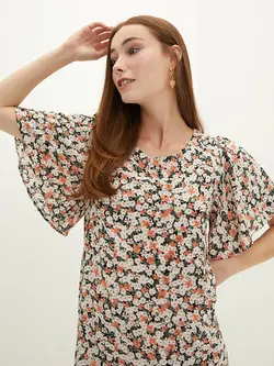 پیراهن سایز بزرگ زنانه چند رنگ السی وایکیکی