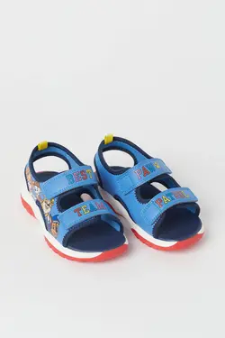 صندل|دمپایی پسرانه آبی اچ اند ام