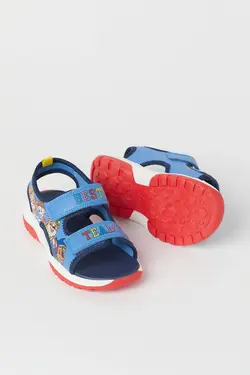 صندل|دمپایی پسرانه آبی اچ اند ام