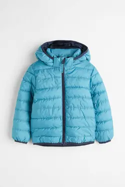 کاپشن پافر پسرانه فیروزه ای اچ اند ام