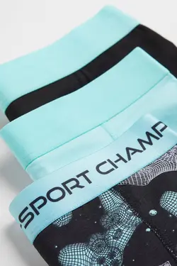 شورت پسرانه فیروزه ای اچ اند ام