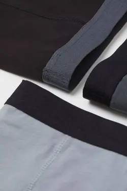 شورت پسرانه سیاه / خاکستری اچ اند ام