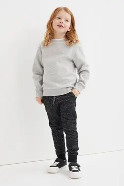 شلوار پسرانه سیاه اچ اند ام