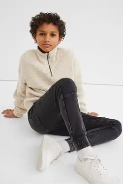 شلوار پسرانه سیاه اچ اند ام