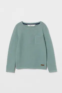 پلیور پسرانه سبز اچ اند ام