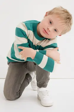 پلیور پسرانه سبز اچ اند ام