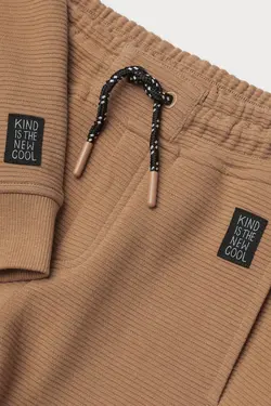 ست سویشرت و شلوار پسرانه بژ اچ اند ام