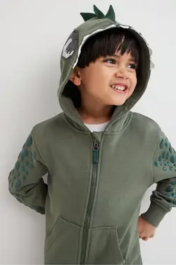 هودی پسرانه سبز اچ اند ام