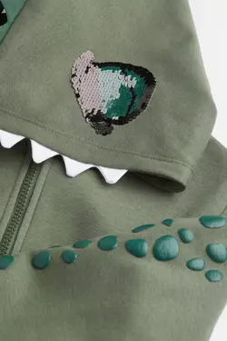 هودی پسرانه سبز اچ اند ام