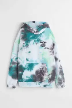 هودی پسرانه سفید اچ اند ام