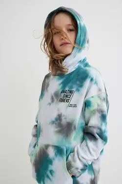 هودی پسرانه سفید اچ اند ام