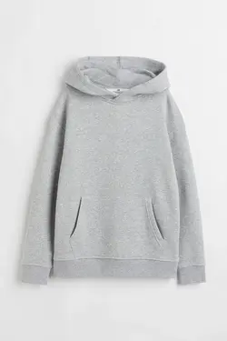 هودی پسرانه خاکستری روشن اچ اند ام