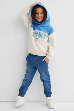 هودی پسرانه آبی اچ اند ام