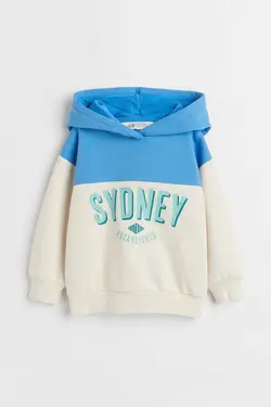 هودی پسرانه آبی اچ اند ام