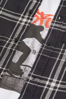 تی شرت پسرانه سیاه اچ اند ام