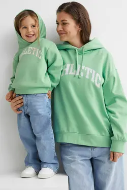 هودی دخترانه سبز روشنی اچ اند ام