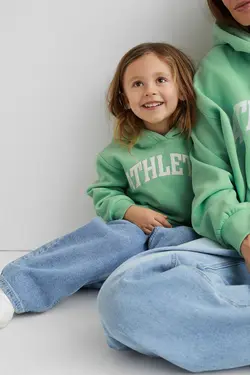 هودی دخترانه سبز روشنی اچ اند ام