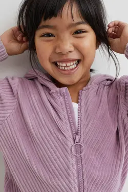 ست لباس راحتی دخترانه بنفش روشن اچ اند ام