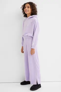 ست لباس راحتی دخترانه بنفش روشن اچ اند ام