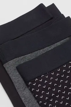 شورت باکسر مردانه سیاه اچ اند ام