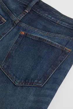 شلوار جین relax fitمردانه  آبی تیره اچ اند ام