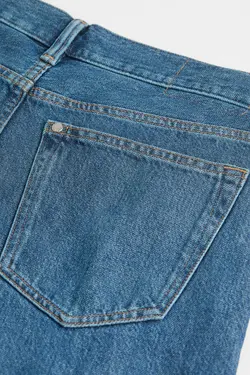 شلوار جین relax fitمردانه  آبی اچ اند ام