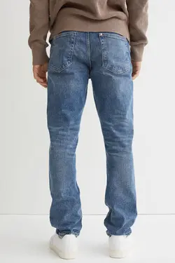 شلوار جین regular fitمردانه آبی اچ اند ام