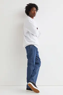 شلوار جین regular fitمردانه آبی اچ اند ام