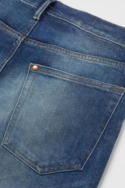 شلوار جین جذب مردانه آبی اچ اند ام