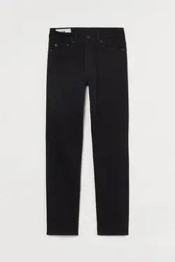 شلوار جین جذب مردانه سیاه اچ اند ام