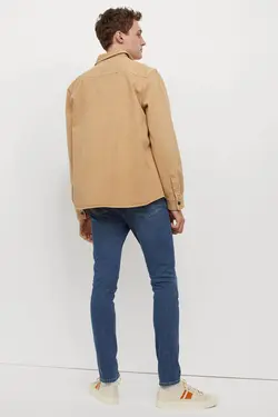 شلوار جین جذب مردانه آبی اچ اند ام