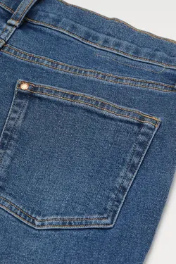 شلوار جین جذب مردانه آبی اچ اند ام