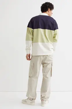 شلوار شش جیب مردانه بژ روشن اچ اند ام