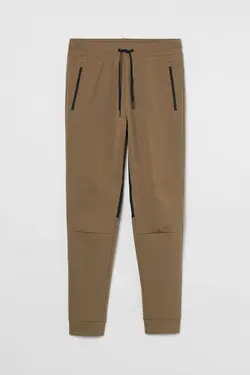 شلوار جاگر مردانه خاکی اچ اند ام