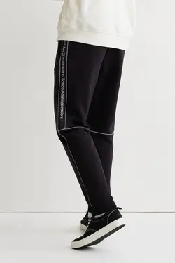 شلوار جاگر مردانه سیاه اچ اند ام